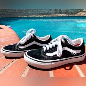 Men’s Vans pop cush skateboard shoes